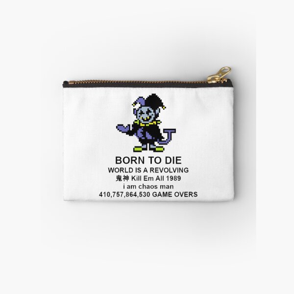 Item preview, Jevil Born to Die Deltarune designed and sold by BoomerUSA.