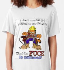 Garfield Oatmeal Slim Fit T-Shirt