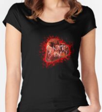 Grindcore is love! Women's Fitted Scoop T-Shirt