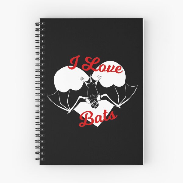 Item preview, I Love Bats - Black and Red Version designed and sold by GlitterandDecay.