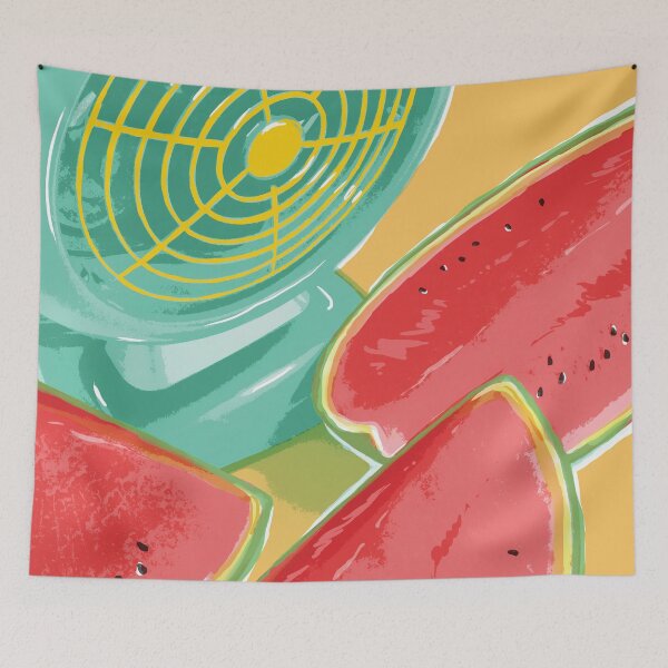 Item preview, Fan With Watermelons designed and sold by David Belmonte.