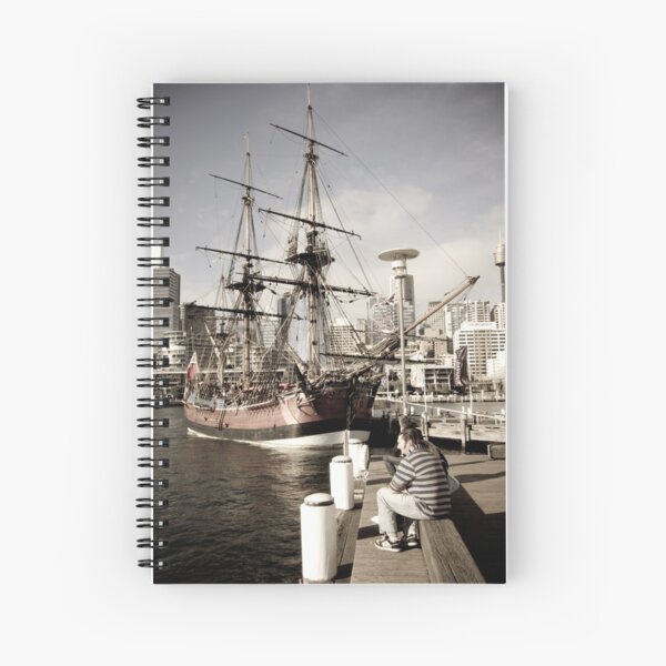Endeavour Spiral Notebook
