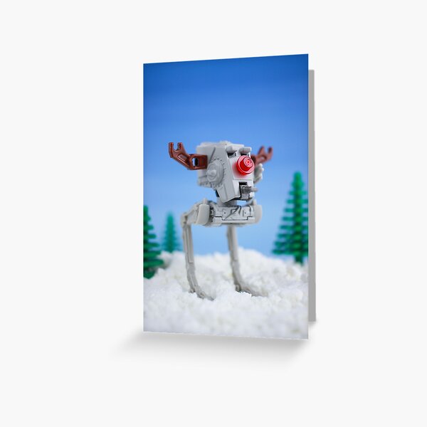Reindeer Walker Greeting Card