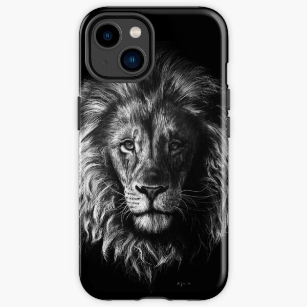 Löwenportrait iPhone Tough Case
