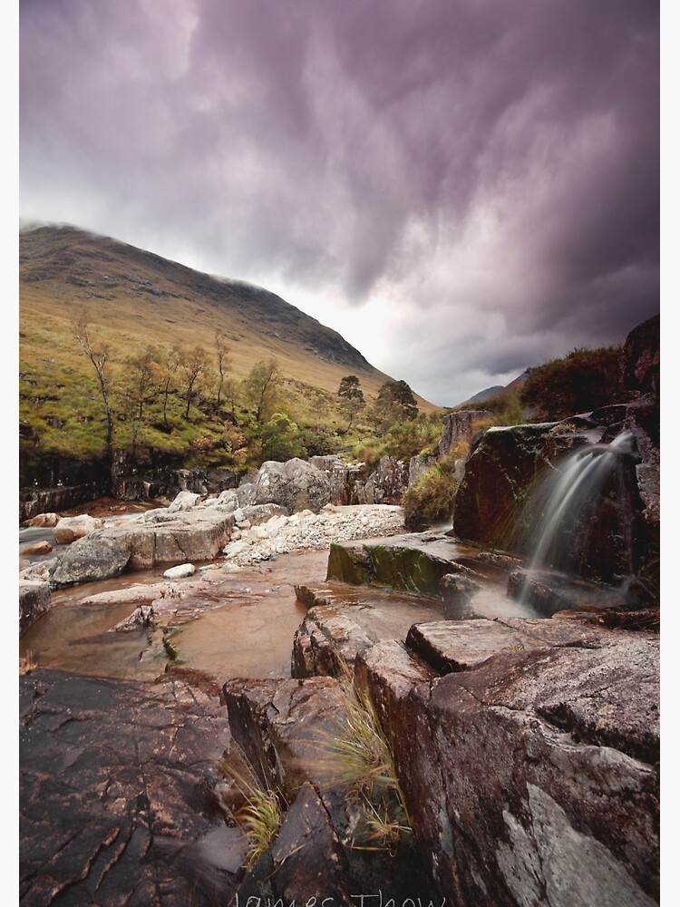 Glen Etive waterfall by tontoshorse