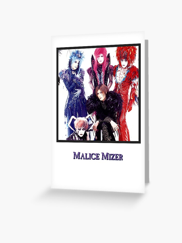 Malice Mizer Merveilles Gackt Mana Kami Greeting Card By Jasonalms10 Redbubble