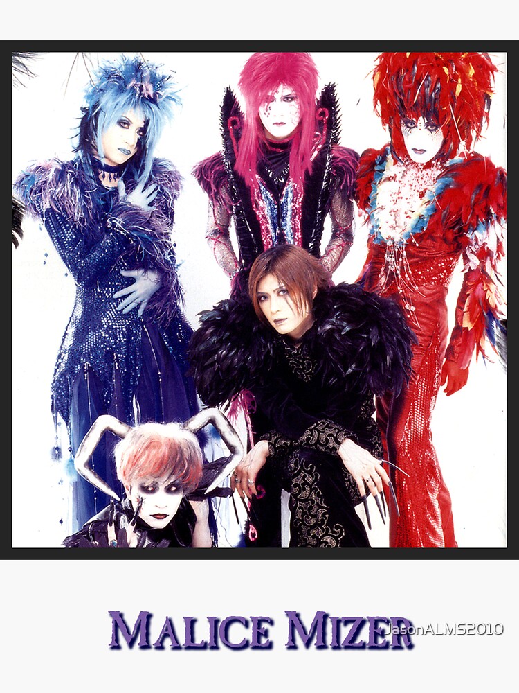 Malice Mizer - merveilles - Gackt, Mana, Kami | Sticker