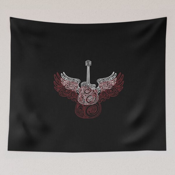 Item preview, Ascending Celtic Guitar Red designed and sold by Gala Gauthier.