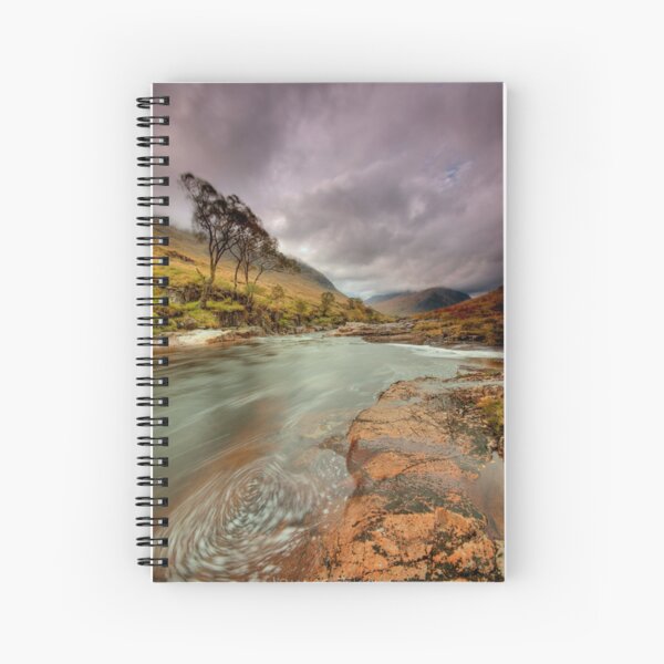 Swirl Spiral Notebook