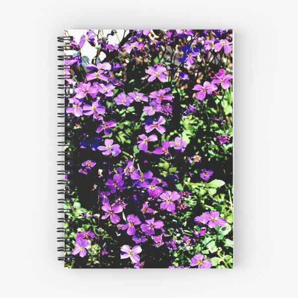Item preview, Pretty blossoms help make patterns in violet and green designed and sold by Andrew  Bailey.