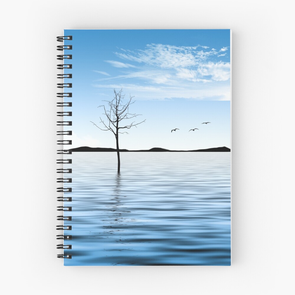 Item preview, Spiral Notebook designed and sold by whiteleopard.