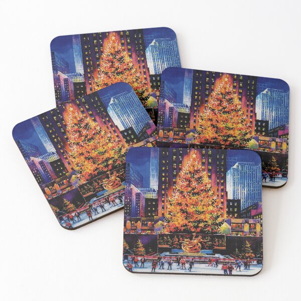 Item preview, Christmas Tree, Manhattan, New York, Cozy Christmas  designed and sold by levsal.