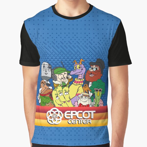8-Bit EPCOT Center Graphic T-Shirt