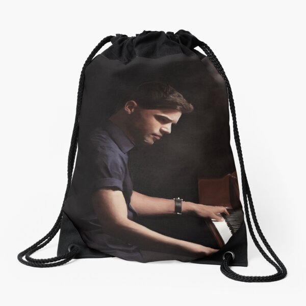 broadway, here i come Drawstring Bag