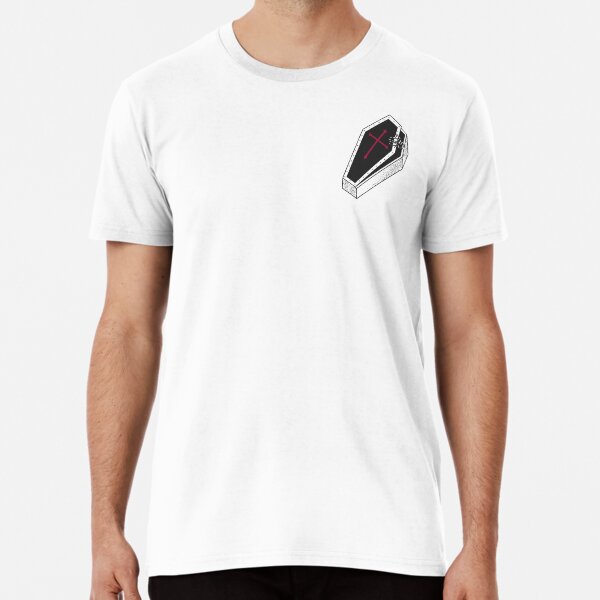 Ataúd old school tattoo Camiseta premium