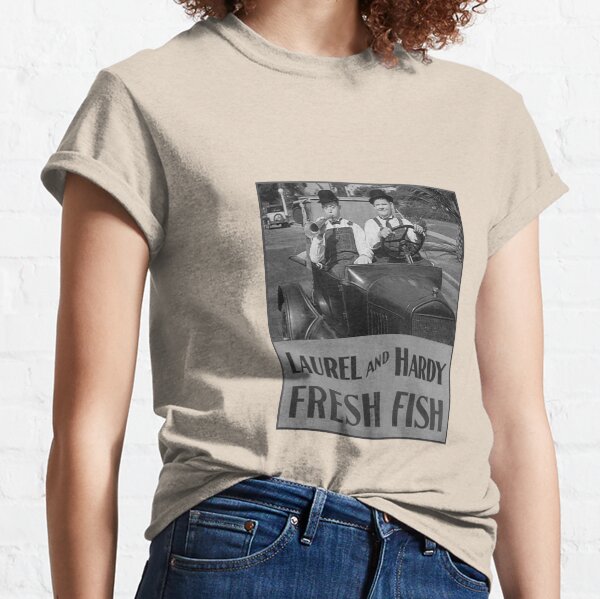 Laurel and Hardy - Fresh Fish Classic T-Shirt