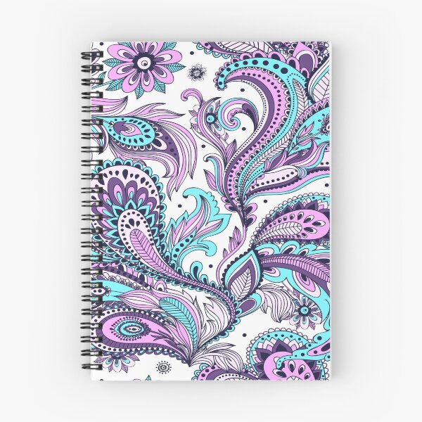 Item preview, Blue Purple Paisley Print  designed and sold by Bliss Find And Design.