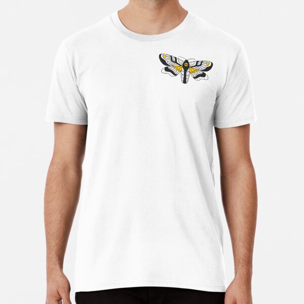 Polilla old school tattoo Camiseta premium