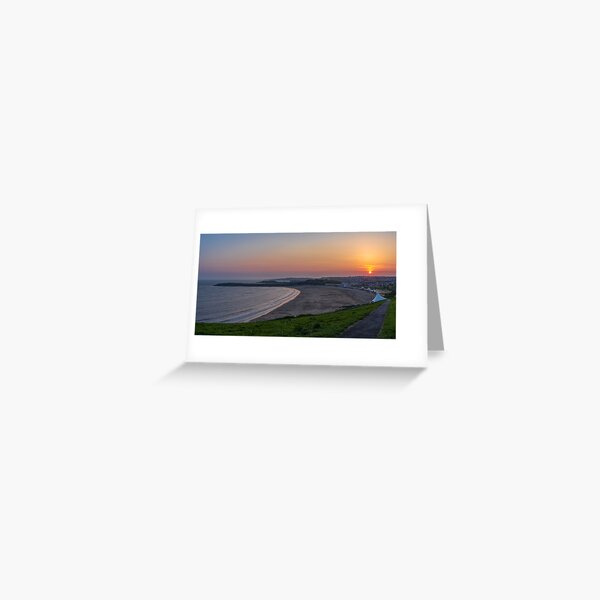 Beach Sunset Greeting Card