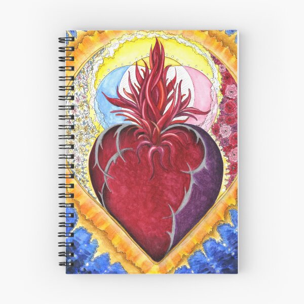 Item preview, Sacred Heart and Three Fold Flame designed and sold by Julie Howell.
