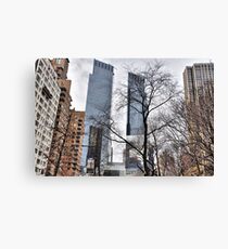 Lienzo Twin Towers At Columbus Circle