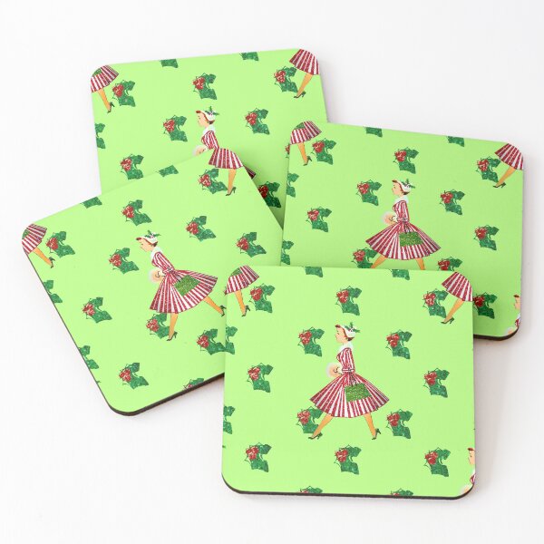 Item preview, vintage christmas lady  designed and sold by Gossip Rag.