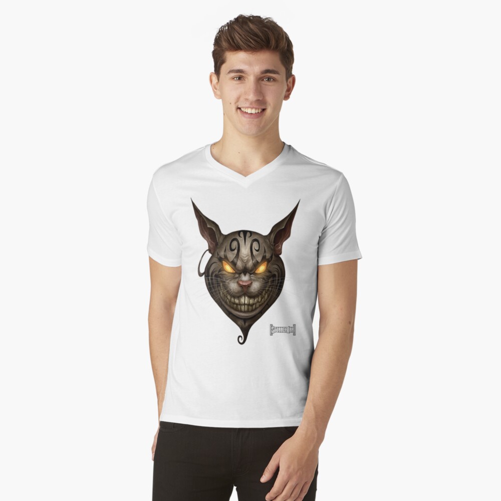 Download "Evil Cheshire Cat" T-shirt by TheStunner | Redbubble