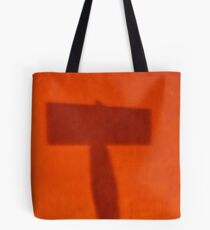 Orange T Tote Bag