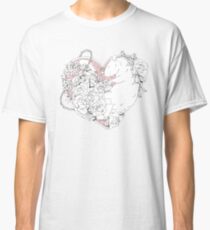 Camiseta clásica Rata del corazón