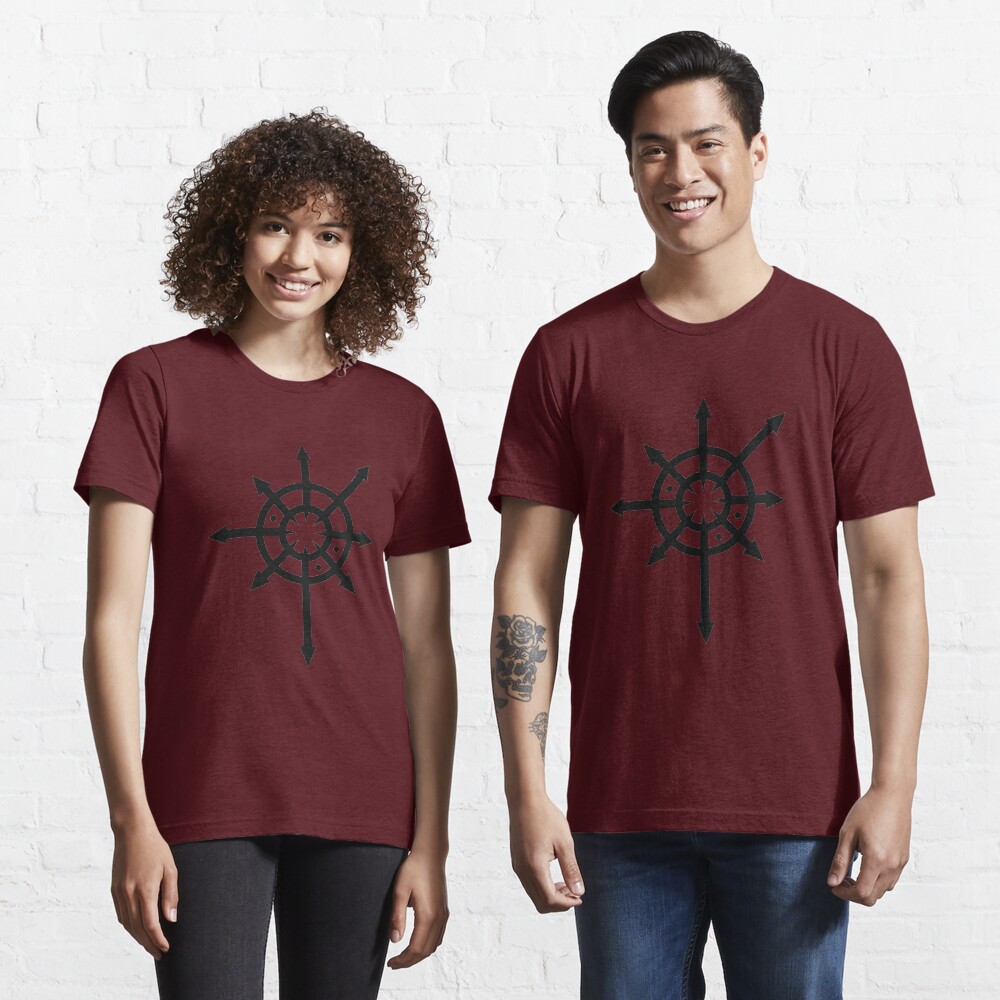 Vista previa del artículo con la obra «Camiseta esencial», diseñado y vendido por XeRose.