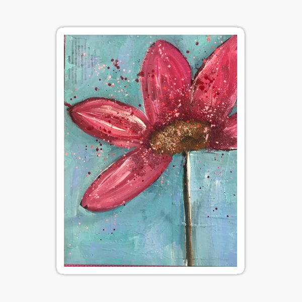 Pink Petals Sticker