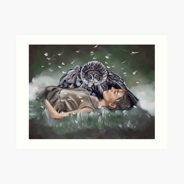 GreyOwl Art Print