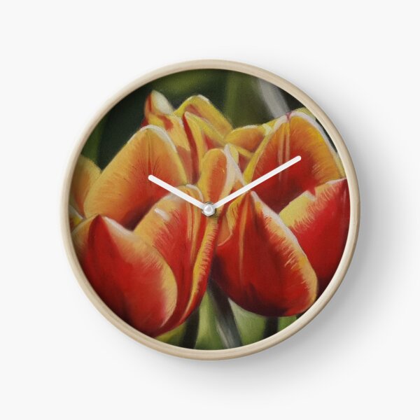Tulips 2 Clock