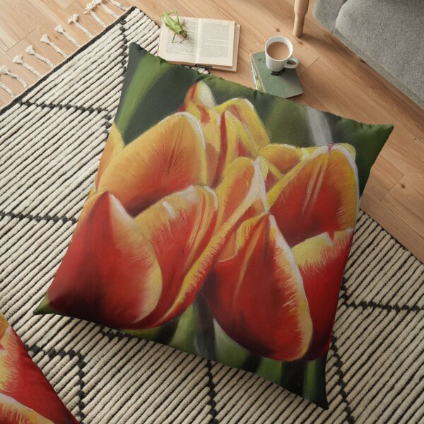 Tulips 2 Floor Pillow