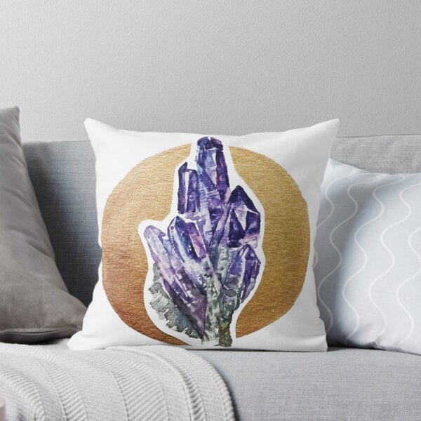 Item preview, Watercolor Amethyst designed and sold by cowlufoo2.