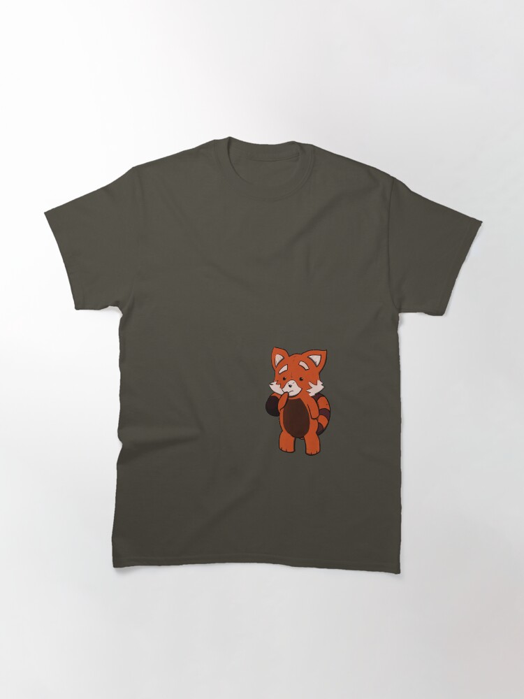 Alternate view of Jasper the Red Panda Classic T-Shirt