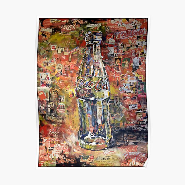 1950's Coke Collage Poster