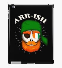 Arr-Ish Irish Pirate St. Patrick's Day Funny Gift iPad Case/Skin