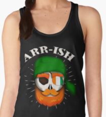 Arr-Ish Irish Pirate St. Patrick's Day Funny Gift Women's Tank Top