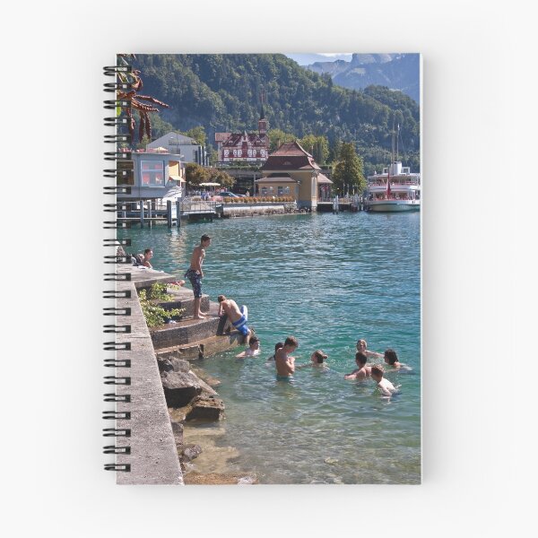 Item preview, Swiss lake swim designed and sold by doug hunwick.