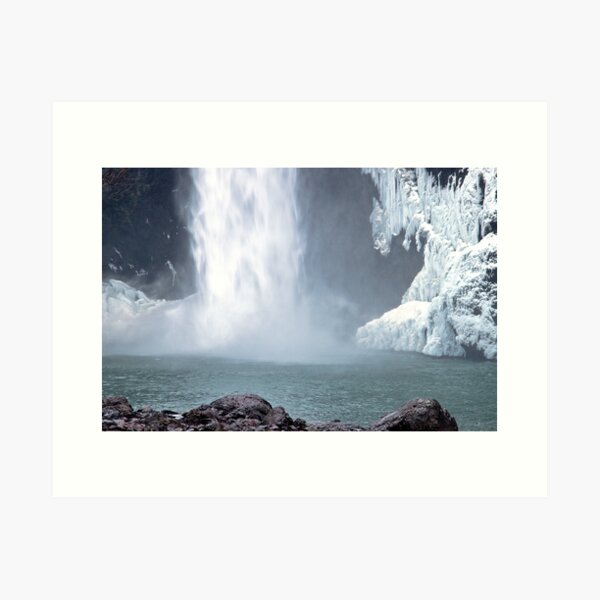 Item preview, Base of Snoqualmie Falls designed and sold by Barb White.