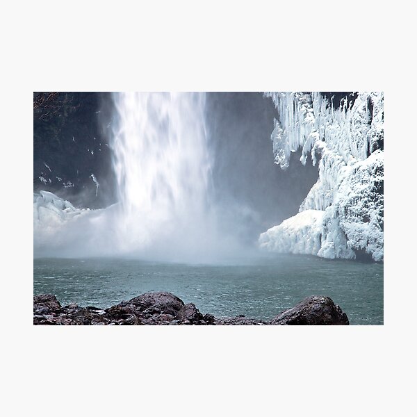 Item preview, Base of Snoqualmie Falls designed and sold by Barb White.