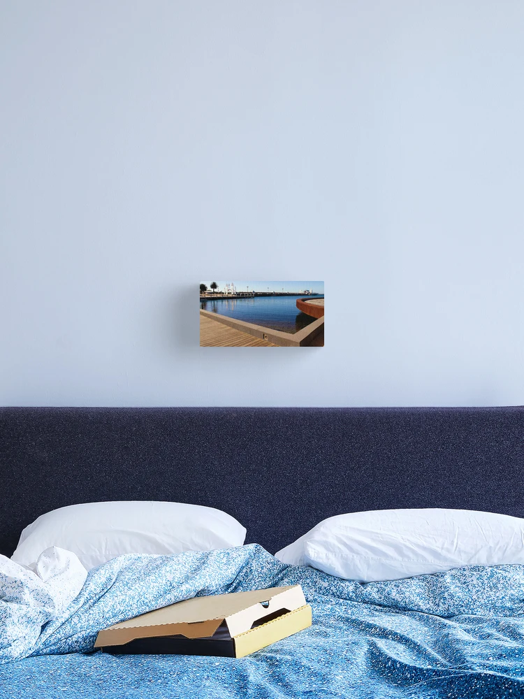 Thumbnail 2 von 3, Leinwanddruck, Cunningham Pier designt und verkauft von Rhonda Taylor.