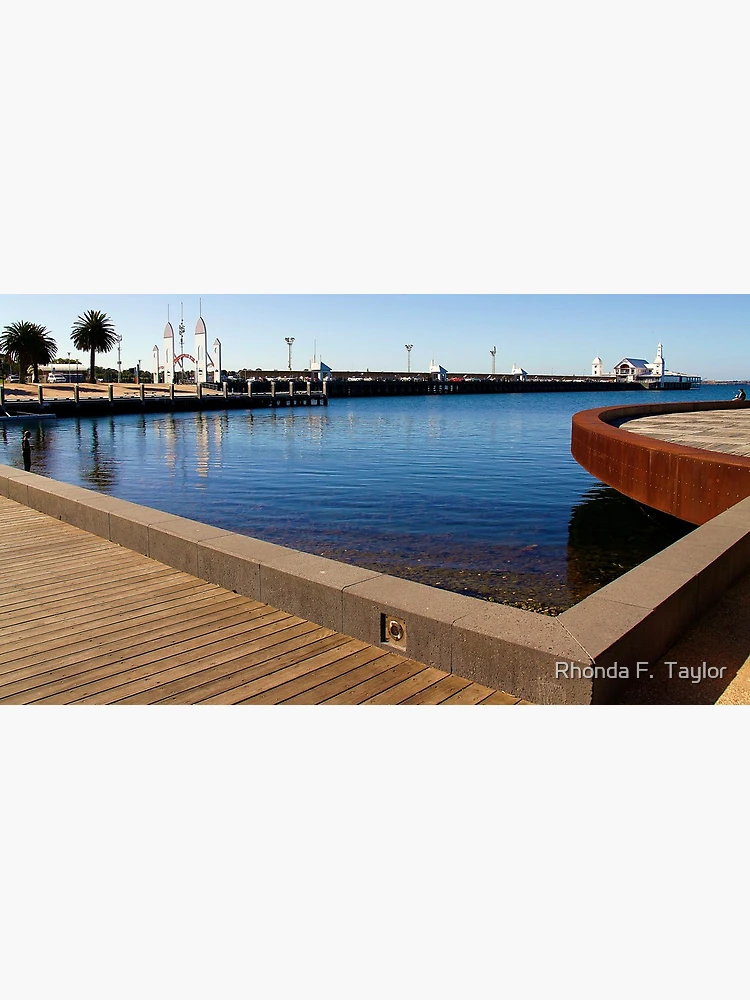 Thumbnail 3 of 3, Poster, Cunningham Pier designed and sold by Rhonda Taylor.