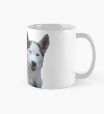 Winking Husky Puppy Mug