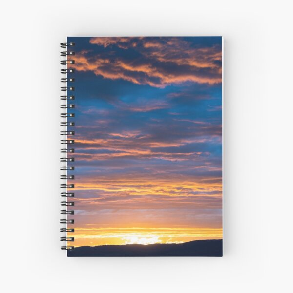 Gallatin Sunset Spiral Notebook