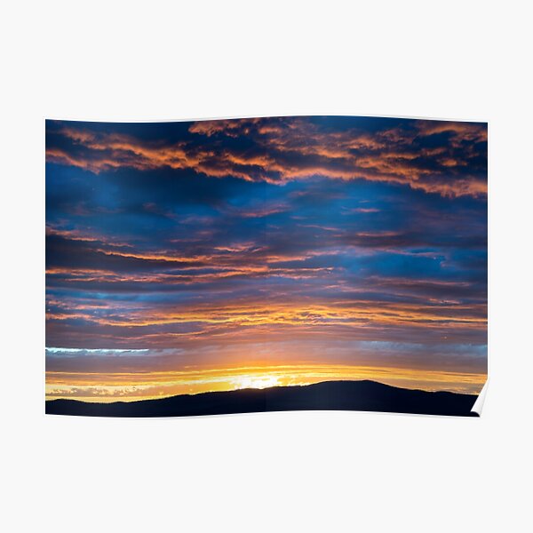 Gallatin Sunset Poster