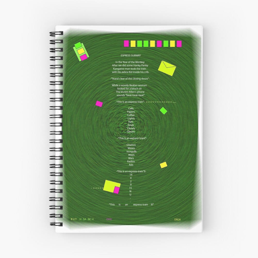 Item preview, Spiral Notebook designed and sold by RuthSancho.