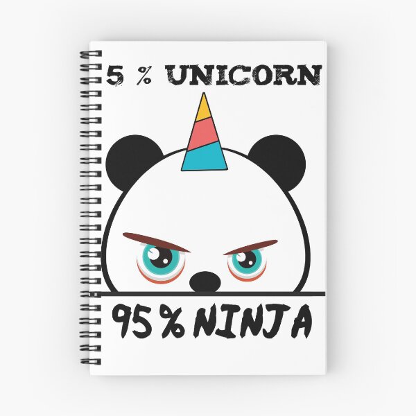 Item preview, 5 % unicorn 95 % ninja designed and sold by ID  SHIRT.
