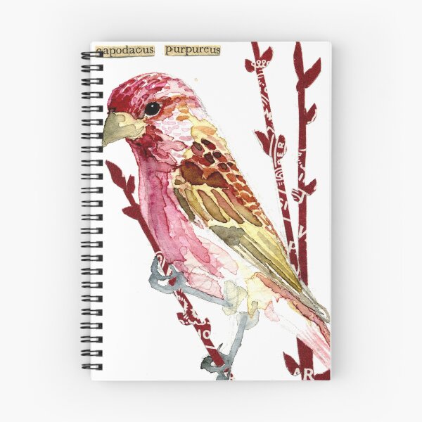 Item preview, Carpodacus purpureus (Purple Finch) designed and sold by Carol Kroll.